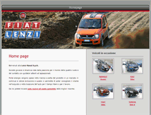 Tablet Screenshot of lenziraoulspa.gestionaleauto.com
